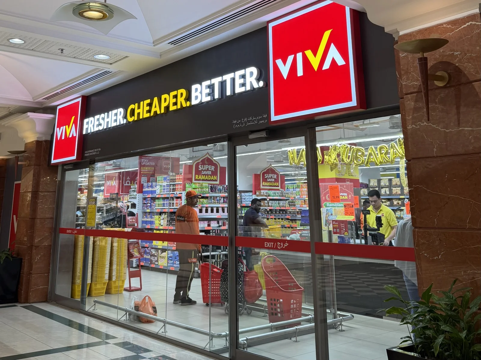 【ドバイ物価調査②】現地のスーパー”Viva”にてレポ！